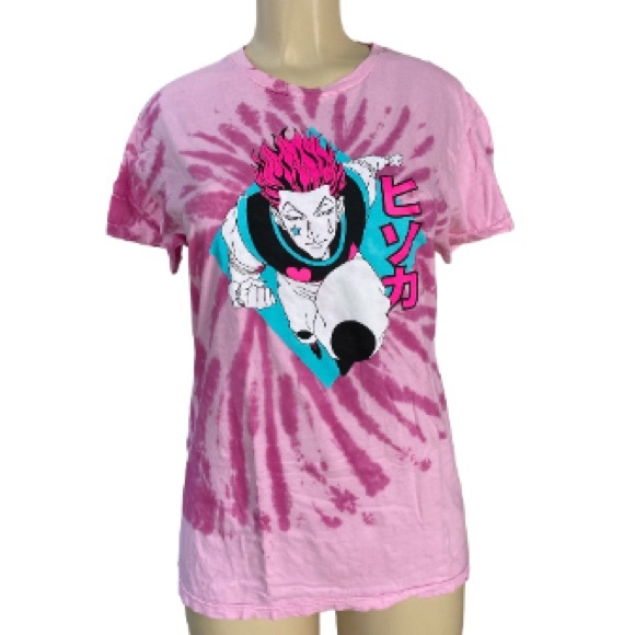 Hunter X Hunter T-Shirt - Hisoka Running In Diamond Tie Dye. NWOT - Picture 2 of 5